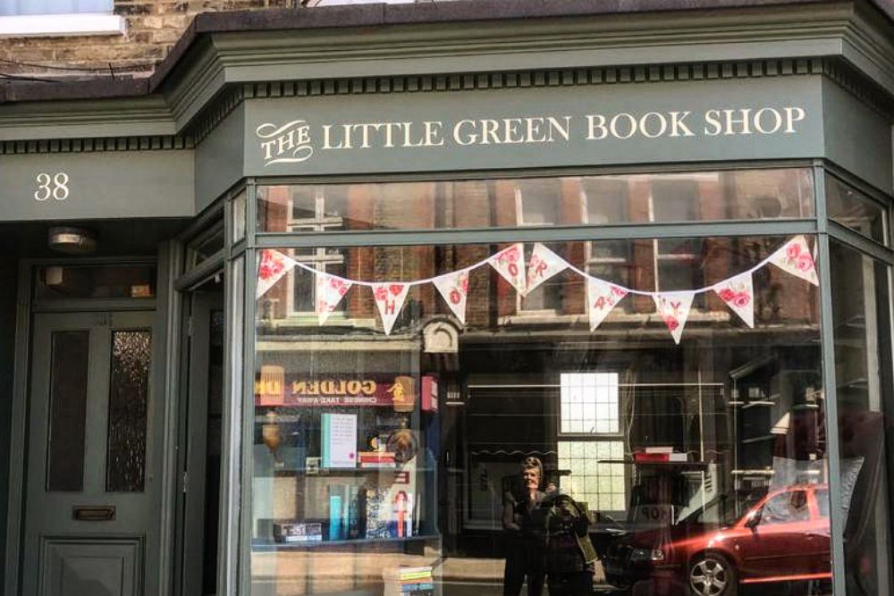 THE LITTLE GREEN BOOK SHOP